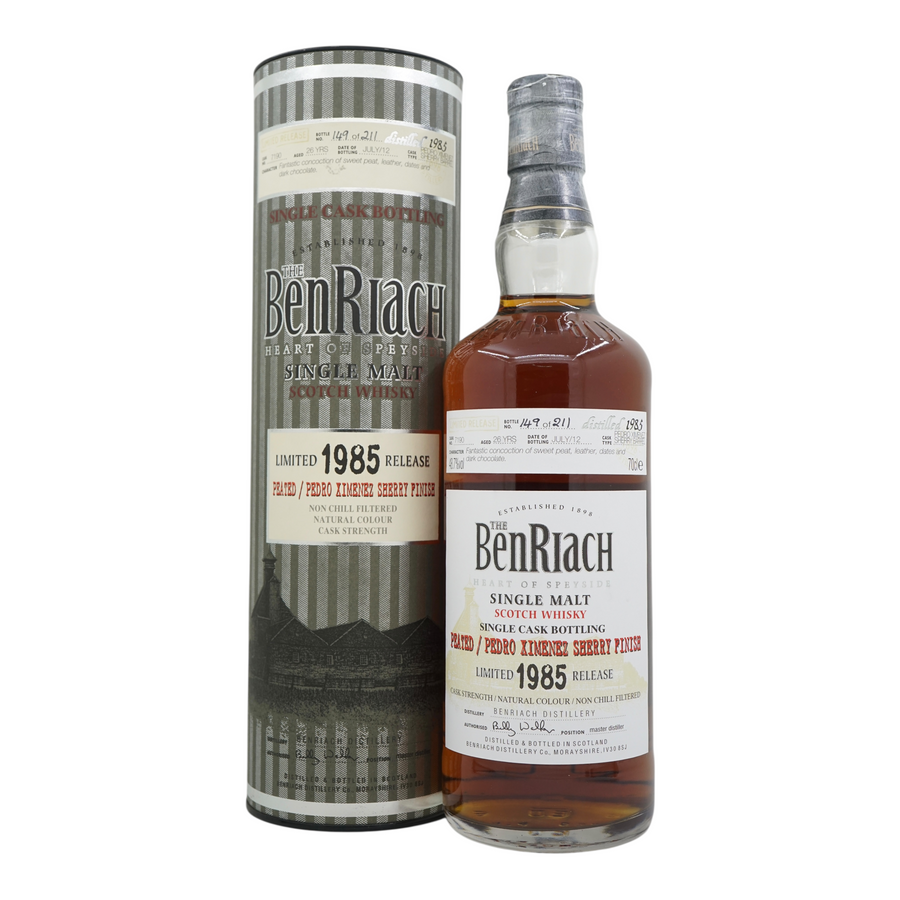 BenRiach 1985/2012 26 Year Old Single Cask Bottling - Batch 9 #7190