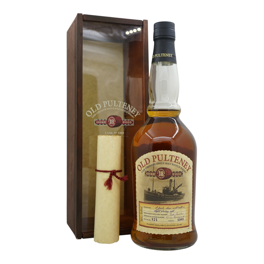 Old Pulteney 1982 18 Year Old Sherry Wood Limited Edition #1303
