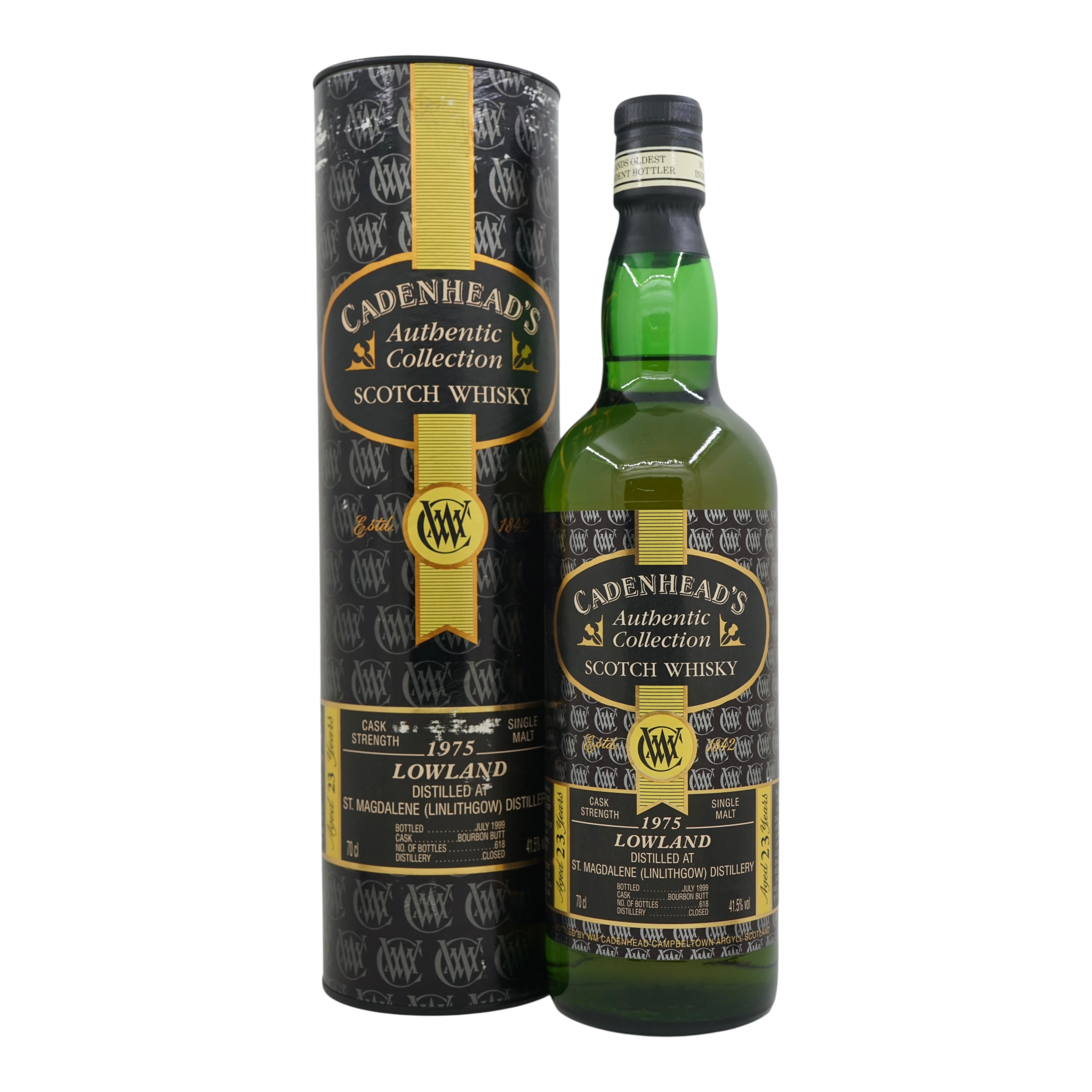 St. Magdalene 1975/1999 23 Year Old Authentic Collection Cadenhead's 41.5%