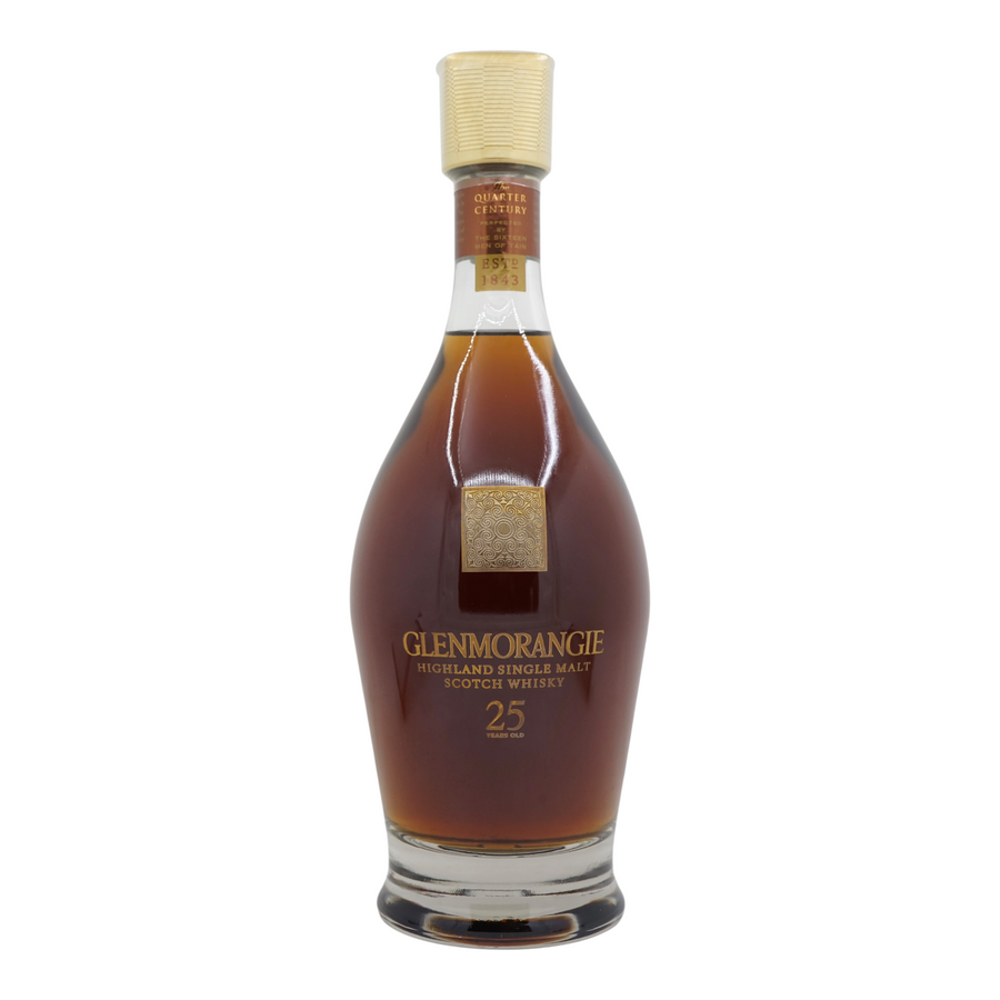 Glenmorangie 25 Year Old Quarter Century (with no box and seal damaged)