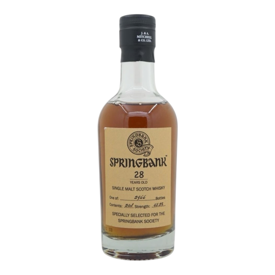 Springbank 28 Year Old Society Bottling 48.2% 200ml