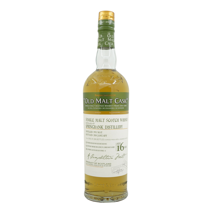 Springbank 1993 16 Year Old The Old Malt Cask #5725 50%
