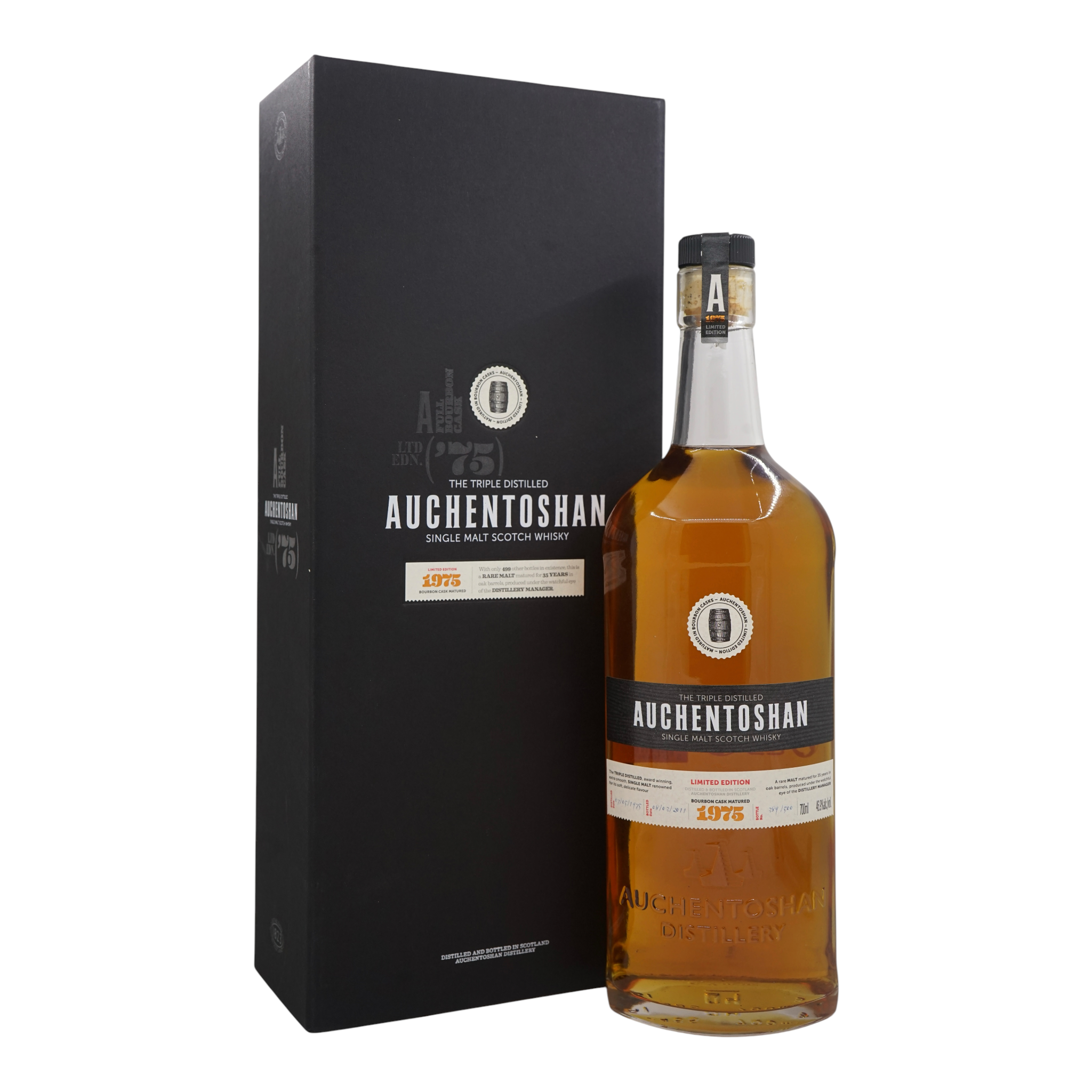 Auchentoshan 1975/2011 Limited Edition Bourbon Cask Matured