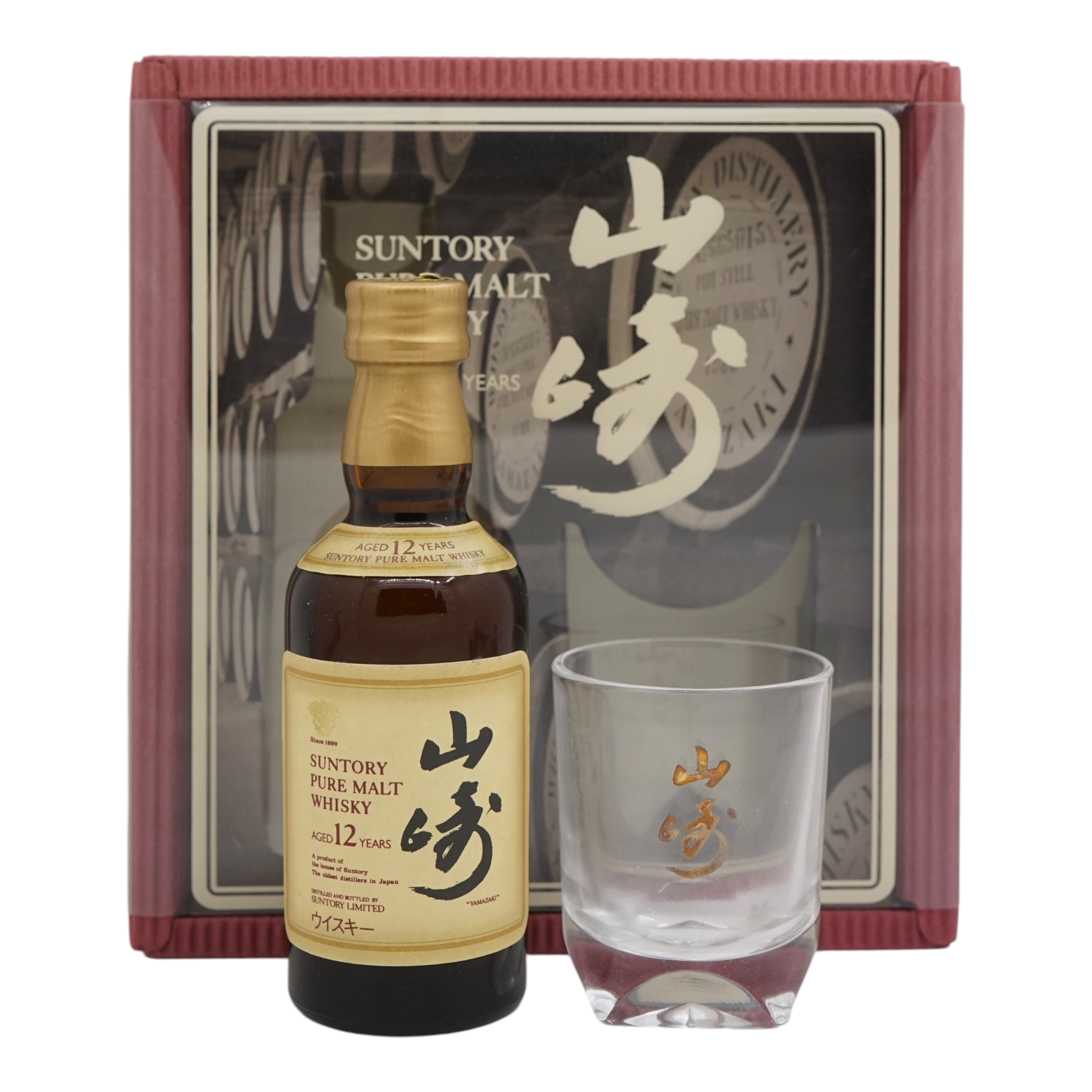 Yamazaki 12 Year Old 金花 43% w/glass 50ml
