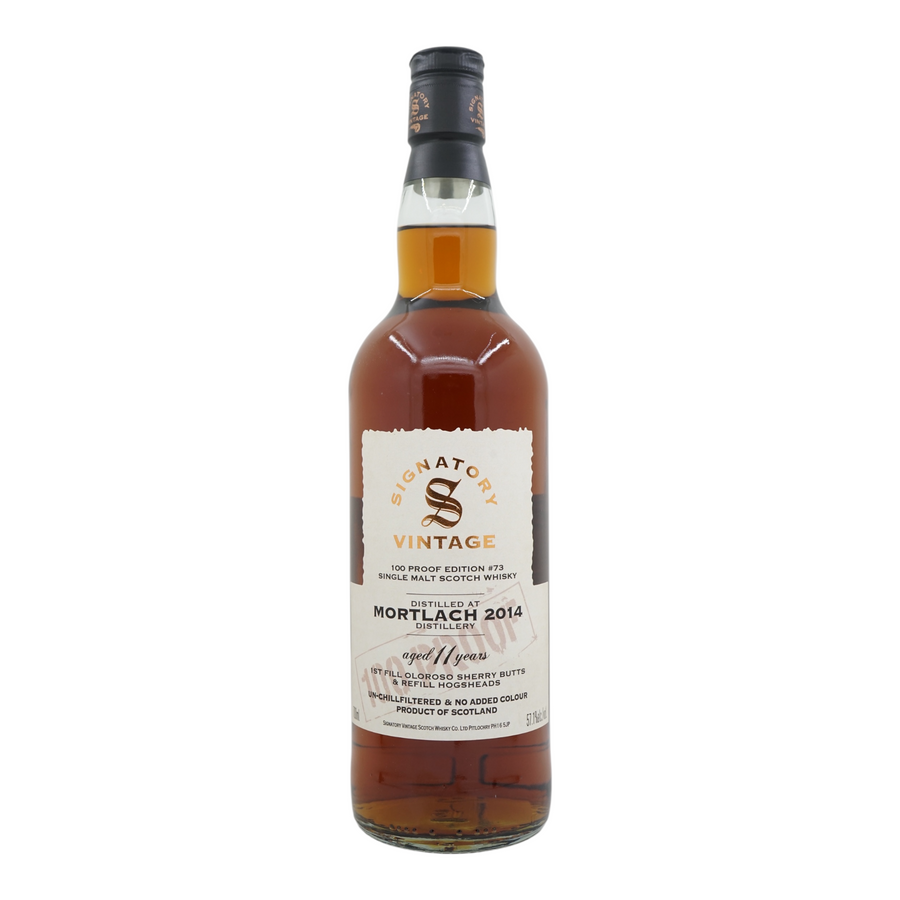 Mortlach 2014/2026 11 Year Old 100 Proof Edition #73 Signatory Vintage