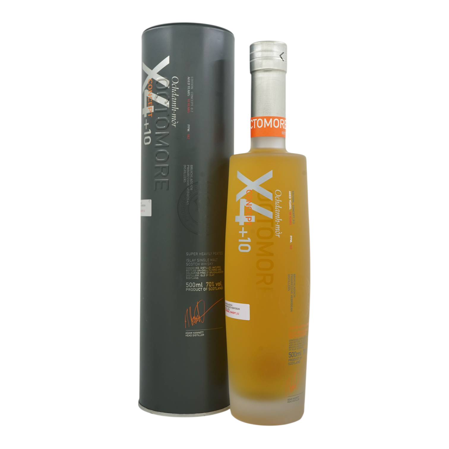 Octomore Edition X4 + 10 / Concept 0.2 /162ppm 500ml