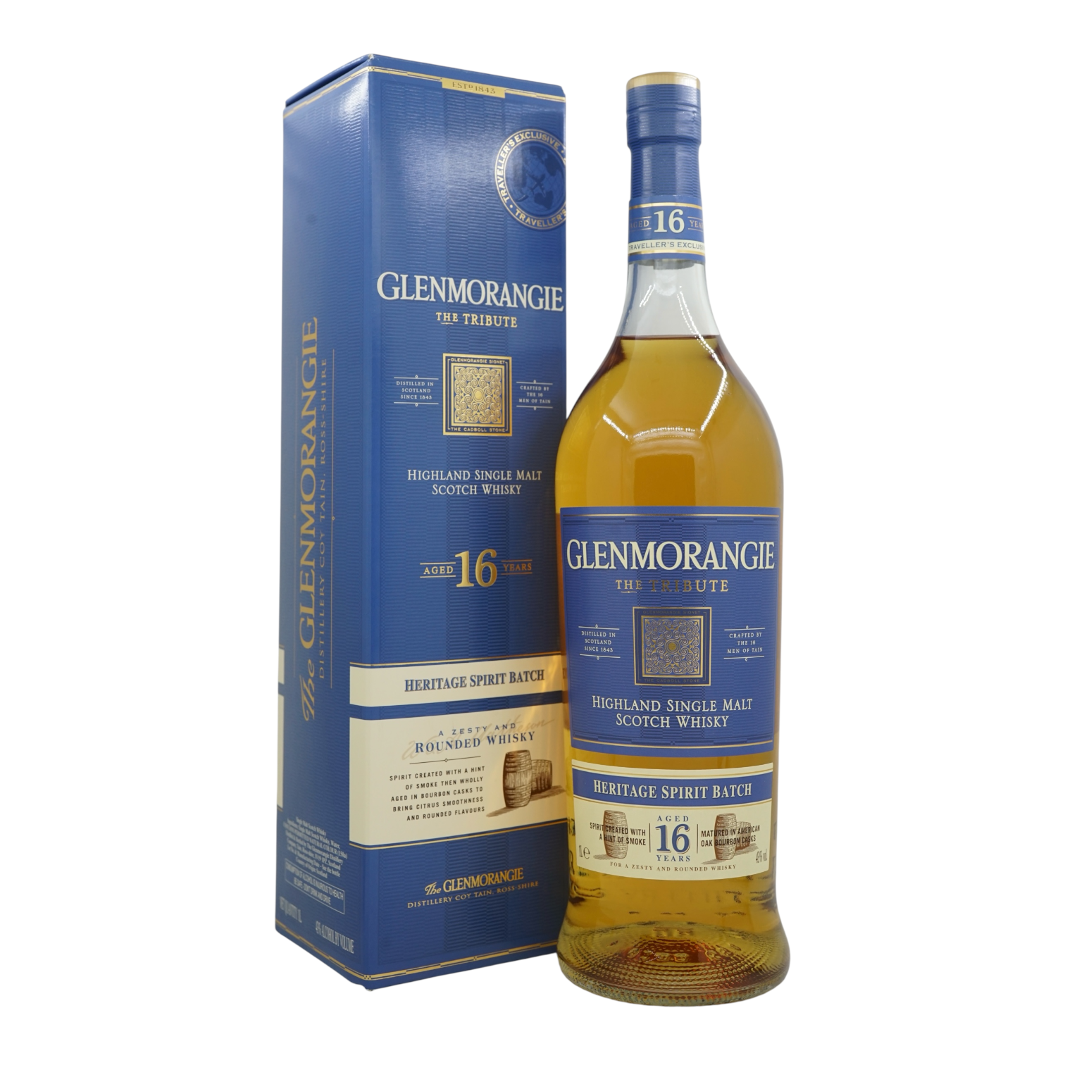 Glenmorangie 16 Year Old The Tribute - Heritage Spirit Batch 1L