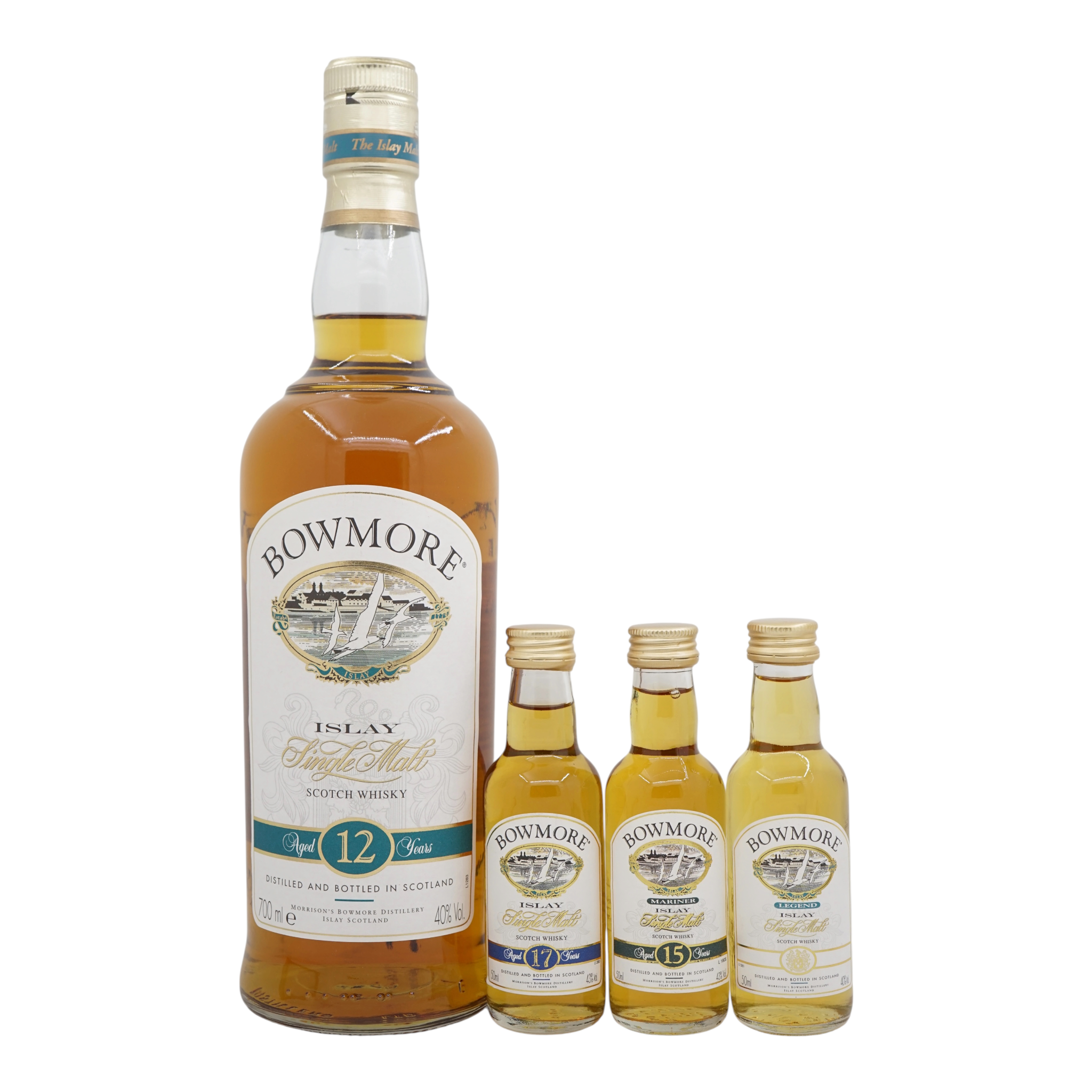 Bowmore 12 Year Old Old Label Seagull 海鷗標 Gift Set (with no box)