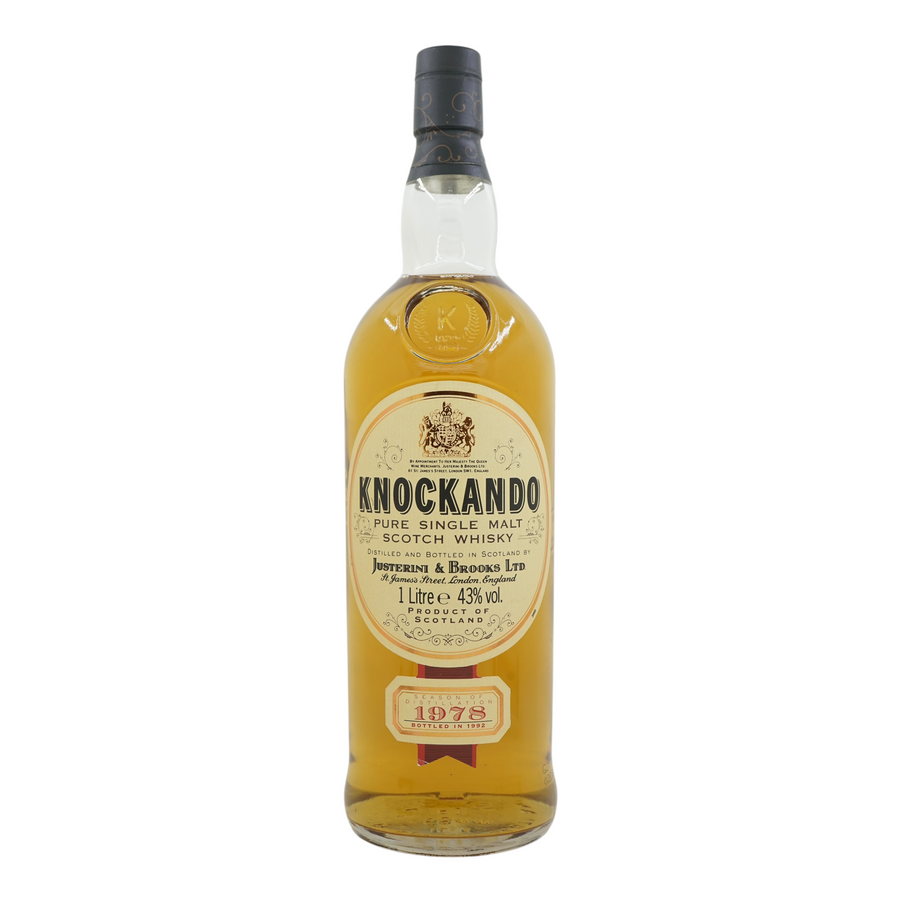 Knockando 1978/1992 by Justerini & Brooks Ltd. 1L 43%