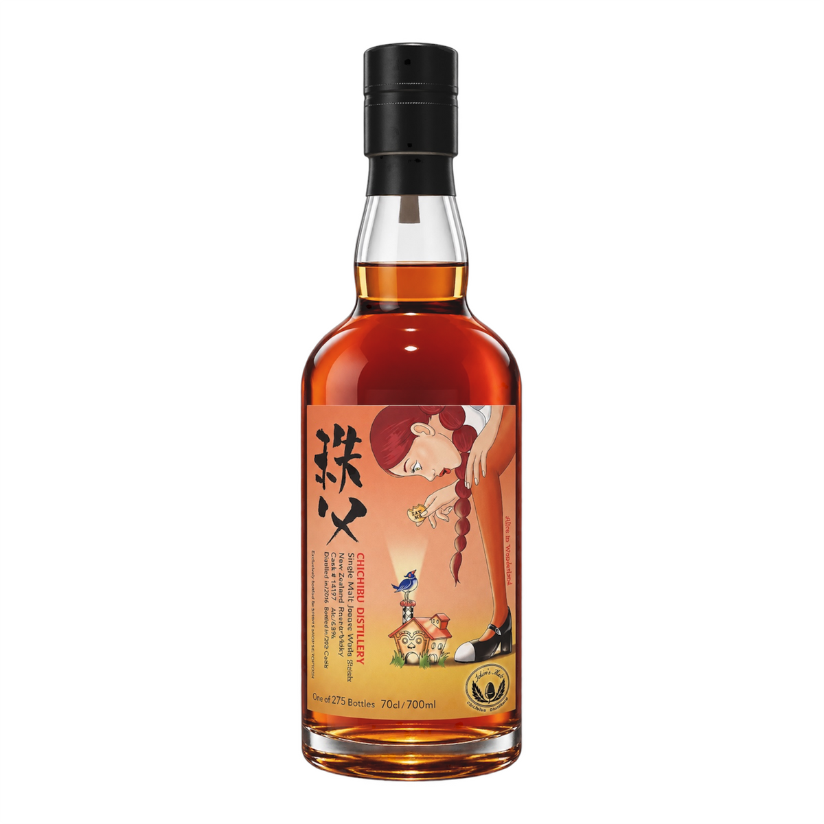 (Pre-Order) Chichibu 2016/2026 2nd Fill Bourbon Barrel Heavily Peated 童話故事標 - 愛麗絲 #4740 60.4%