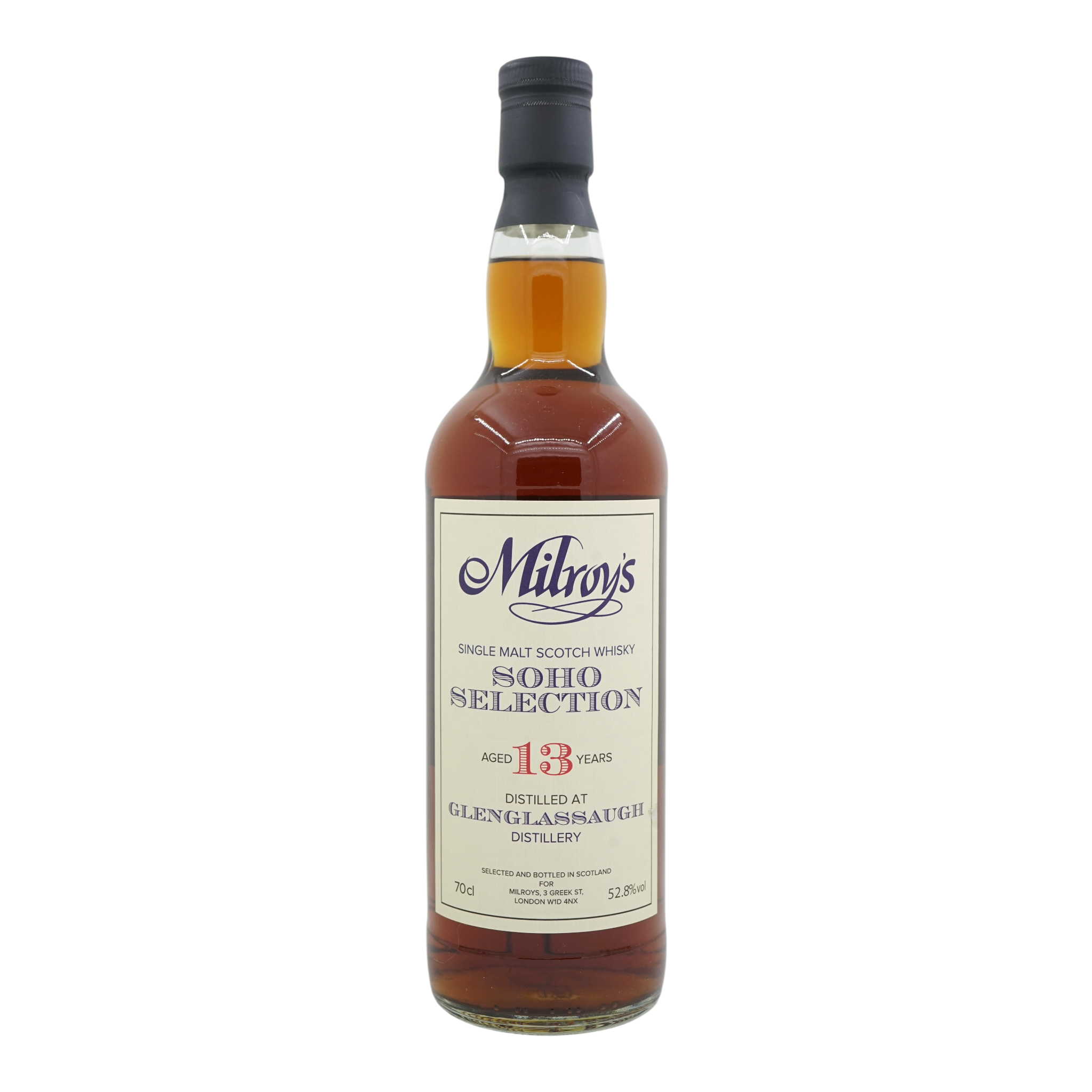 Glenglassaugh 2011/2024 13 Year Old Soho Selection Milroy's of Soho