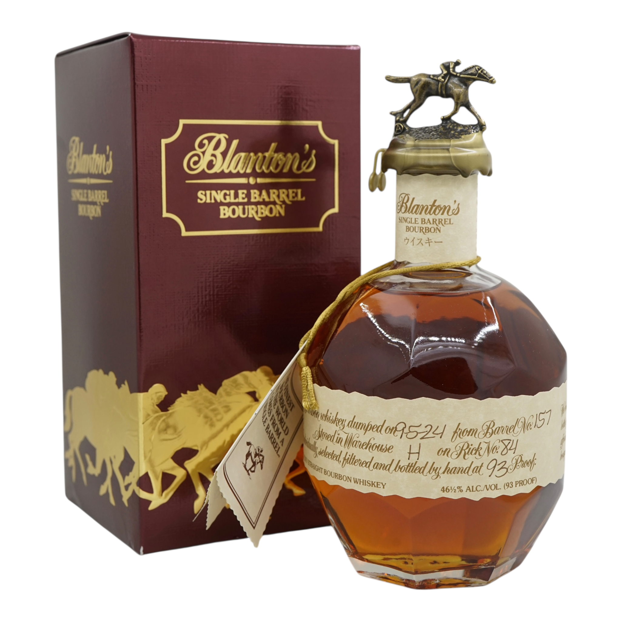 Blanton's Red Takara Japanese Edition Single Barrel Bourbon Whiskey #157