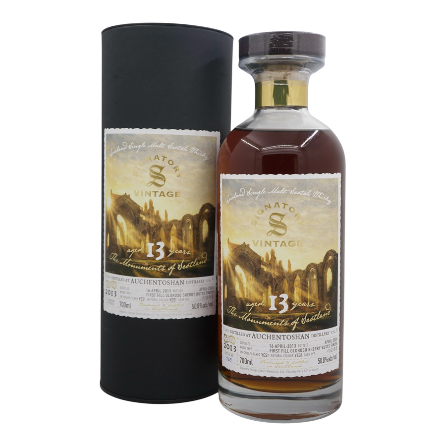 Auchentoshan 2013/2026 13 Year Old The Monuments of Scotland Signatory Vintage
