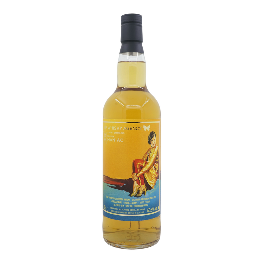 Bowmore 2004/2026 22 Year Old Bottled for Whisky-Maniac.de The Whisky Agency
