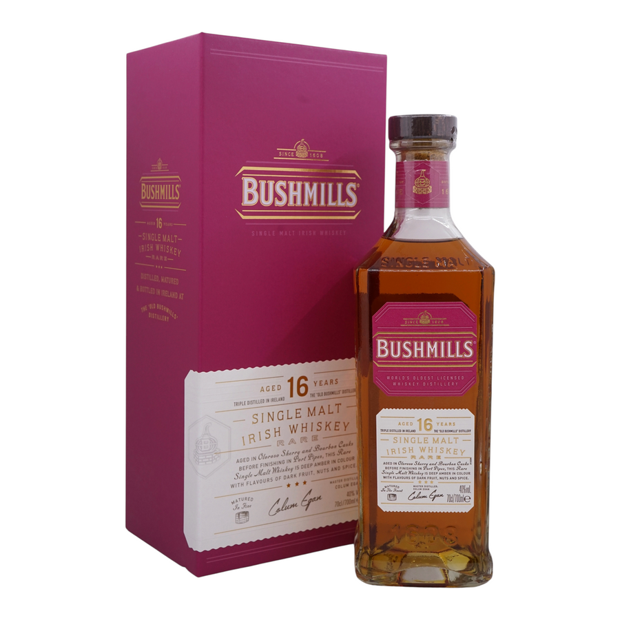 Bushmills 16 Year Old Rare Irish Whiskey
