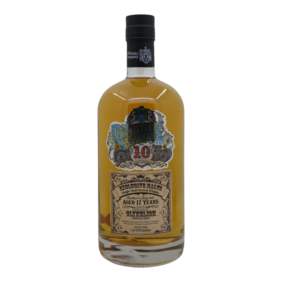 Clynelish 1997/2015 17 Year Old 10th Anniversary of Creative Whisky Company 2005-2015