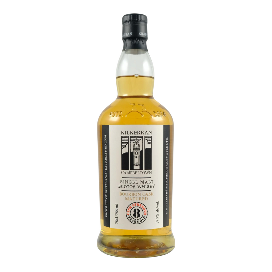 Kilkerran 8 Year Old Cask Strength Bourbon Cask Batch 12 57.7%
