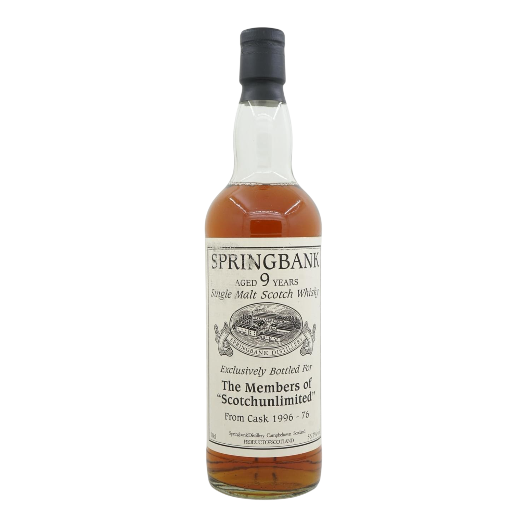 Springbank 1996 Private Bottling #1996-76