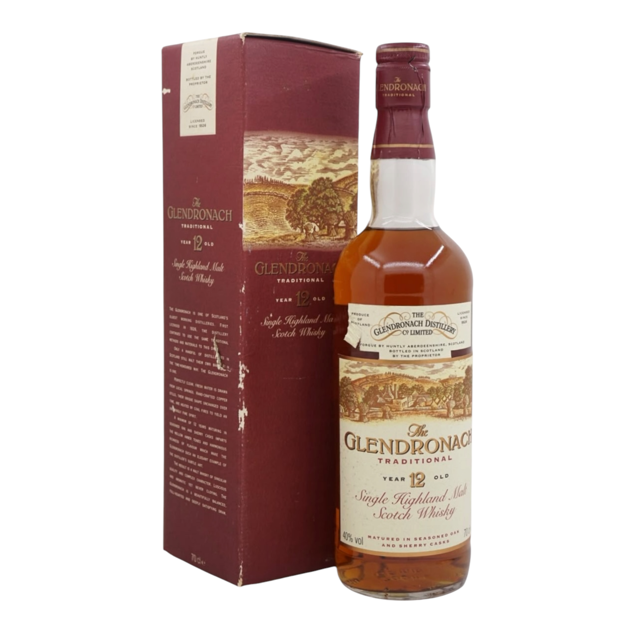 Glendronach 12 Year Old Traditional 90’s