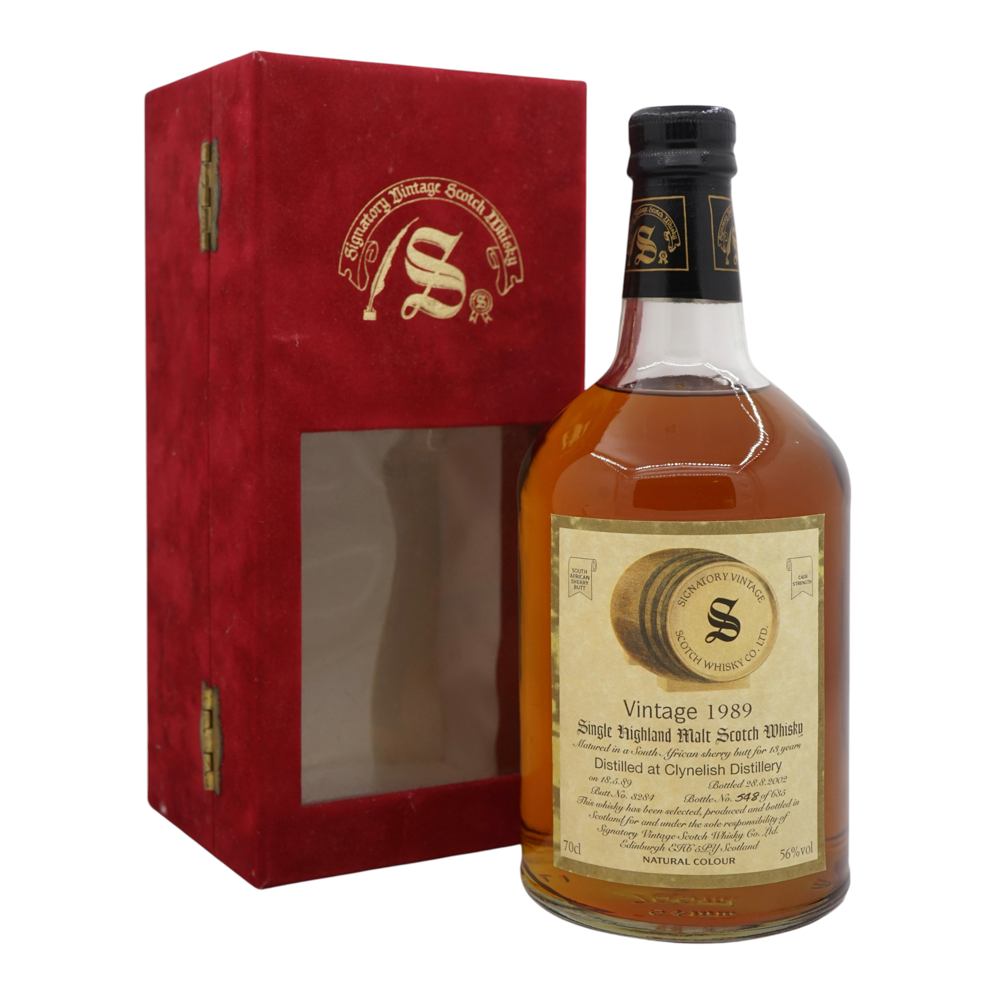 Clynelish 1989/2002 13 Year Old Vintage Collection - Dumpy Signatory Vintage #3284