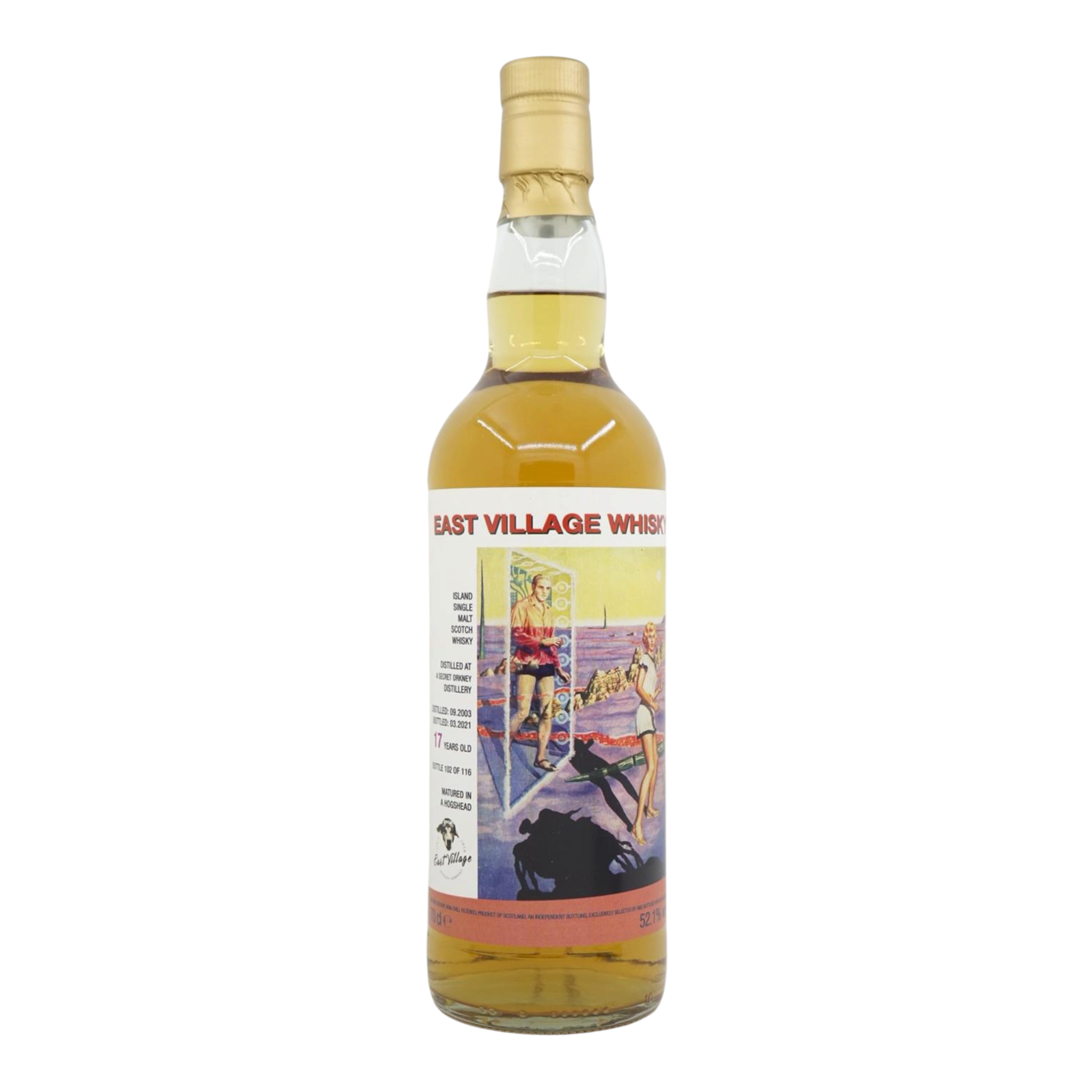 A Secret Orkney Distillery 2003/2021 17 Year Old East Village Whisky Company
