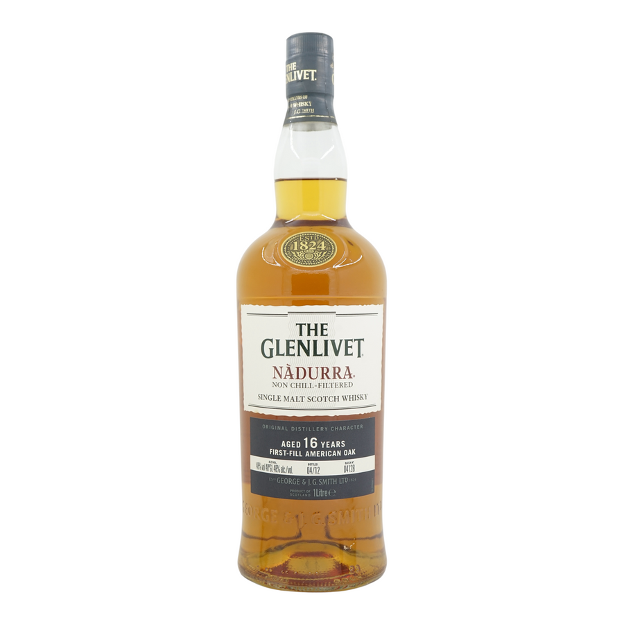 Glenlivet 16 Year Old 04/2012 Nàdurra - First-Fill American Oak Batch 0412B