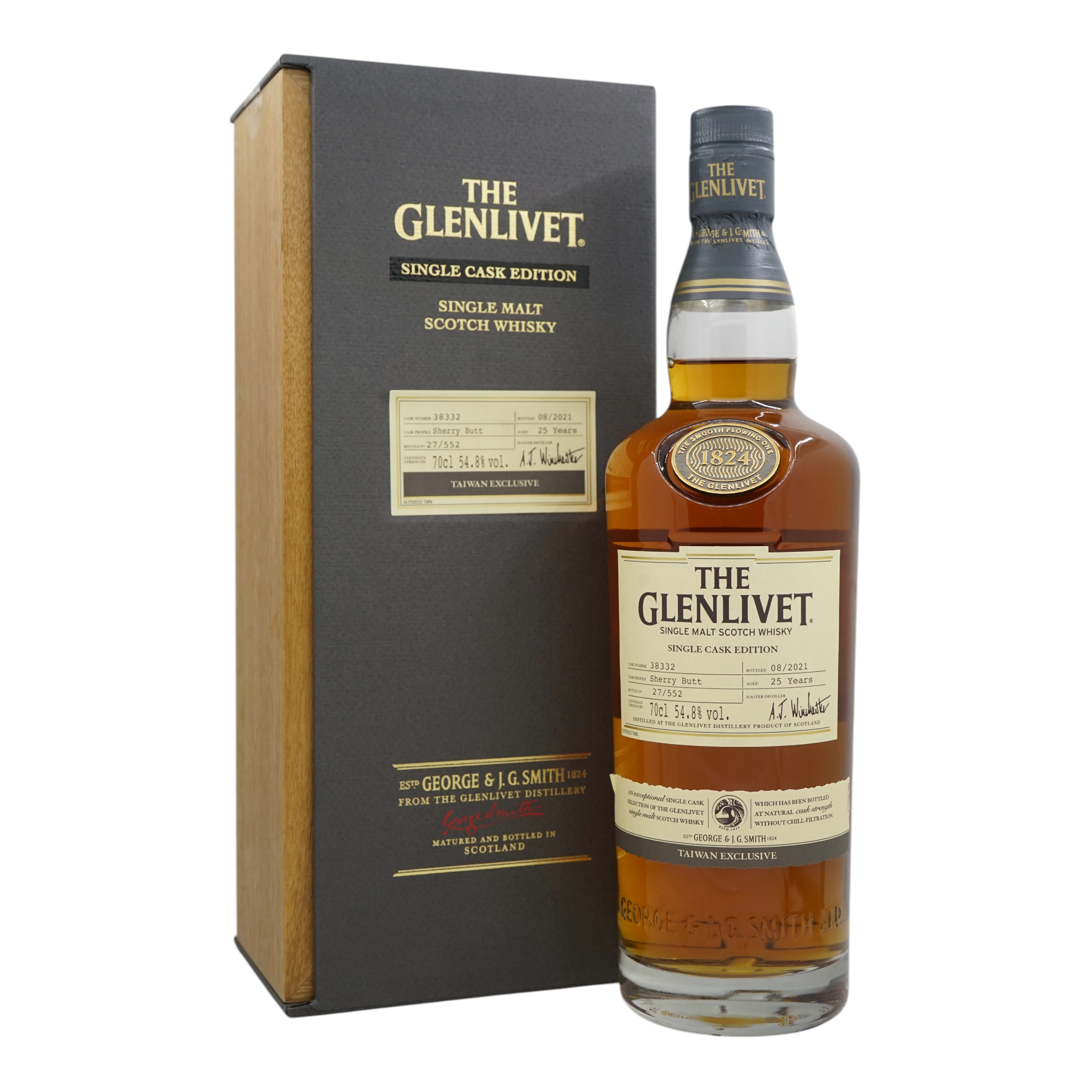 Glenlivet 25 Year Old Single Cask Edition Taiwan Exclusive #38332