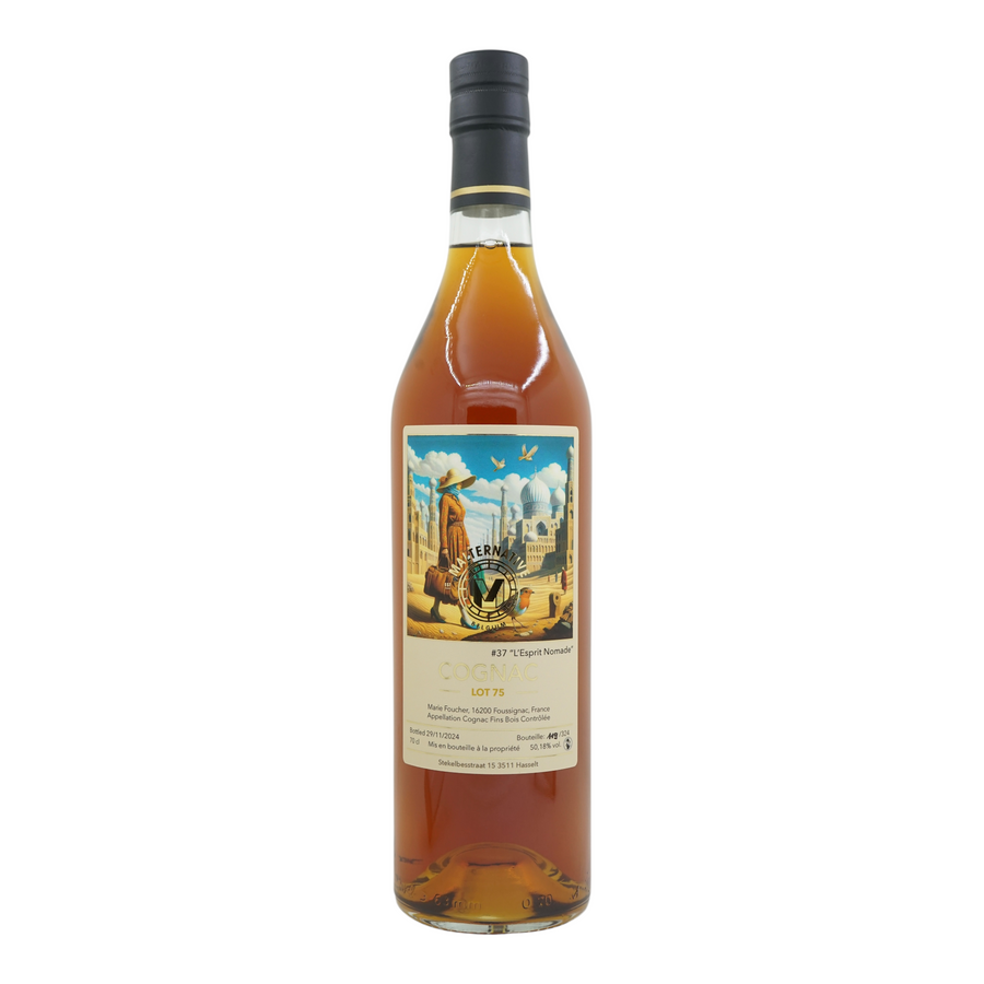 Cognac Lot 75 #37 "L'Esprit Nomade" Malternative Belgium 50.18%