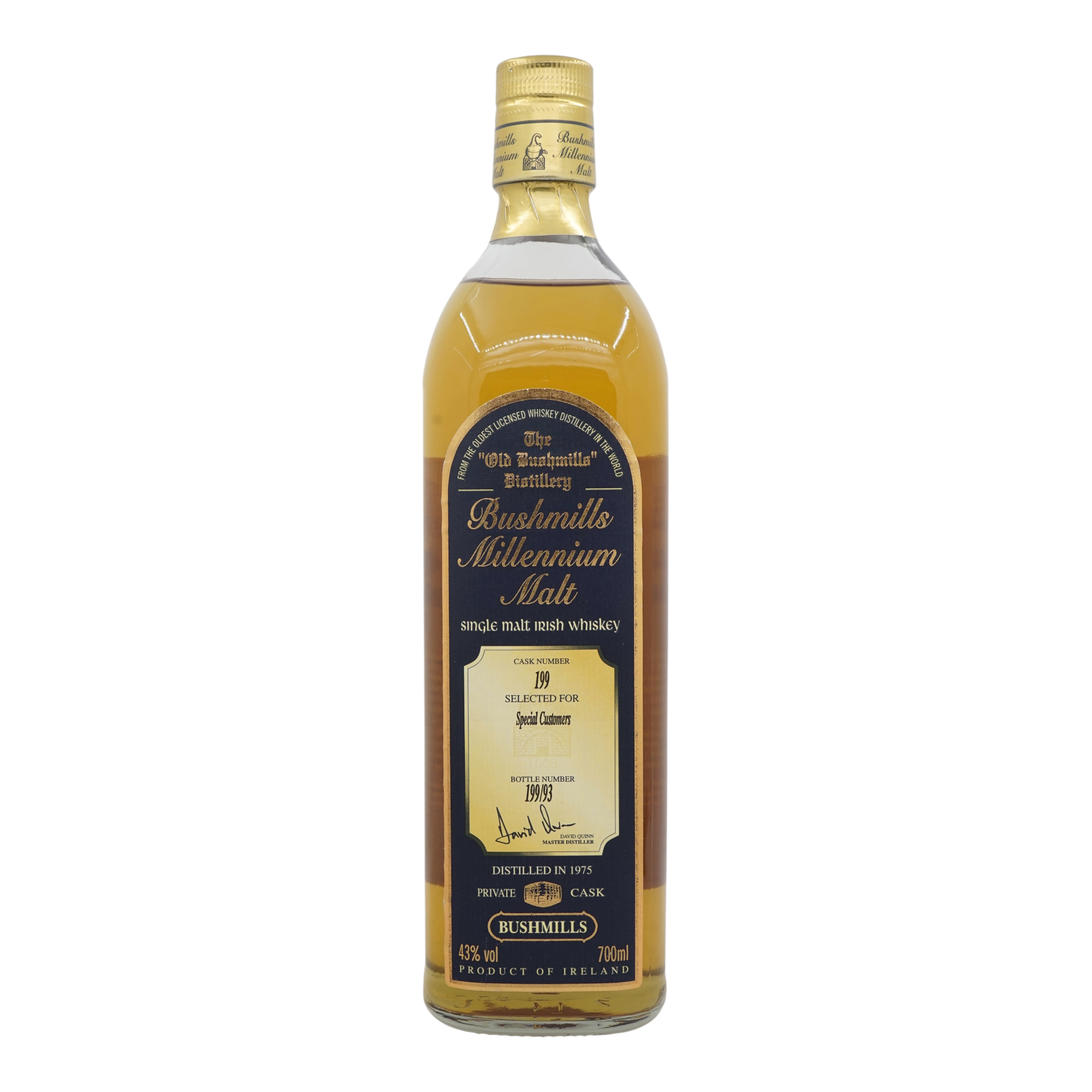 Bushmills 1975/2000 Millennium Malt #199