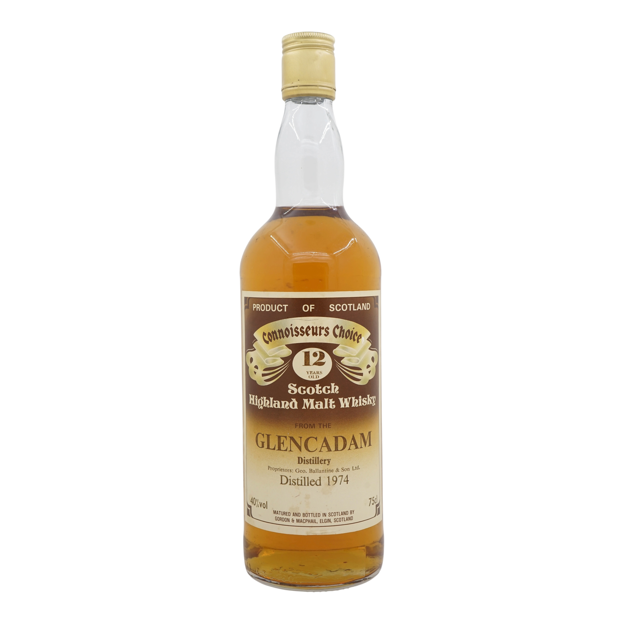 Glencadam 1974 12 Year Old Connoisseurs Choice Gordon & MacPhail