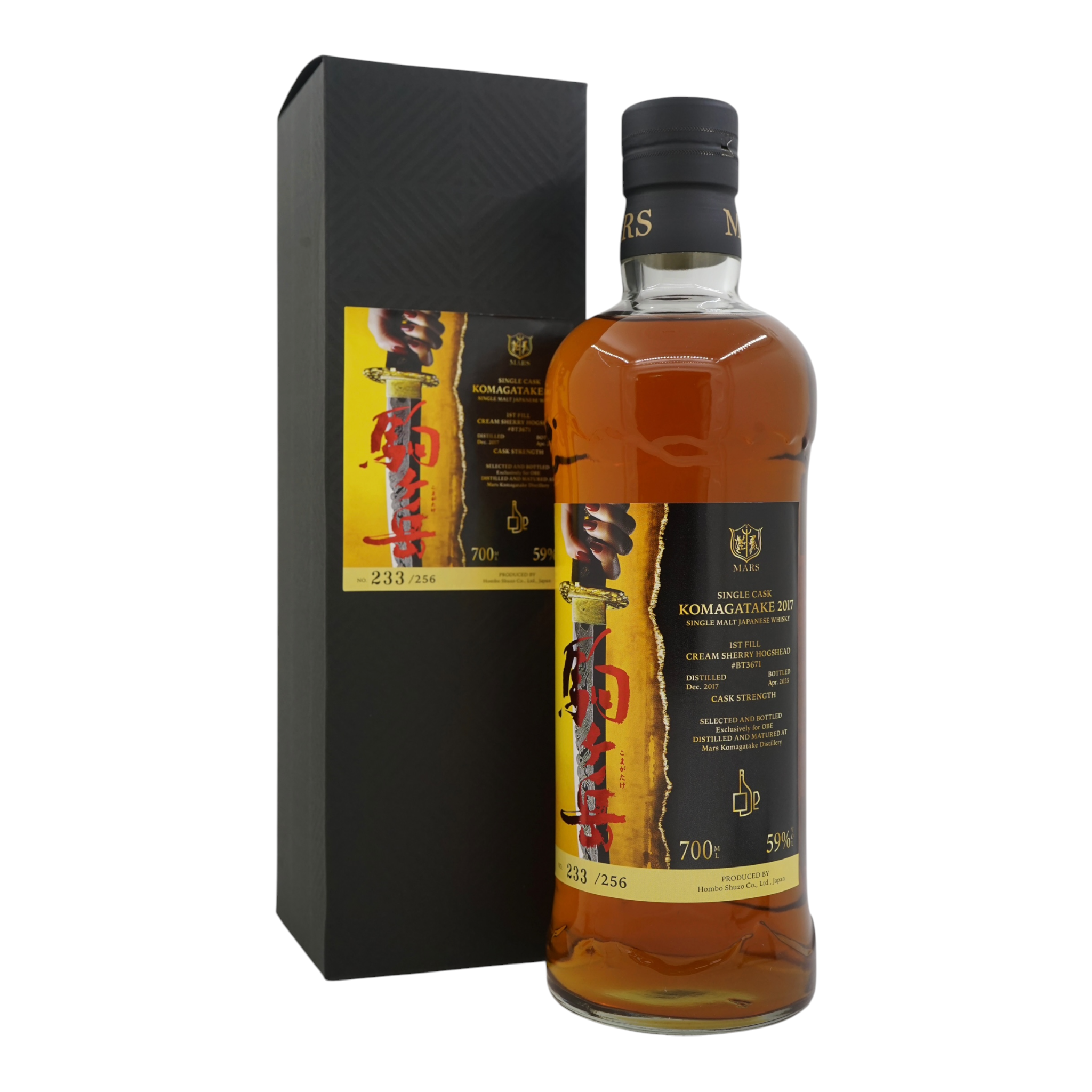 Mars Komagatake 2017/2025 7 Year Old Selected and Bottled Exclusively for OBE #BT3671