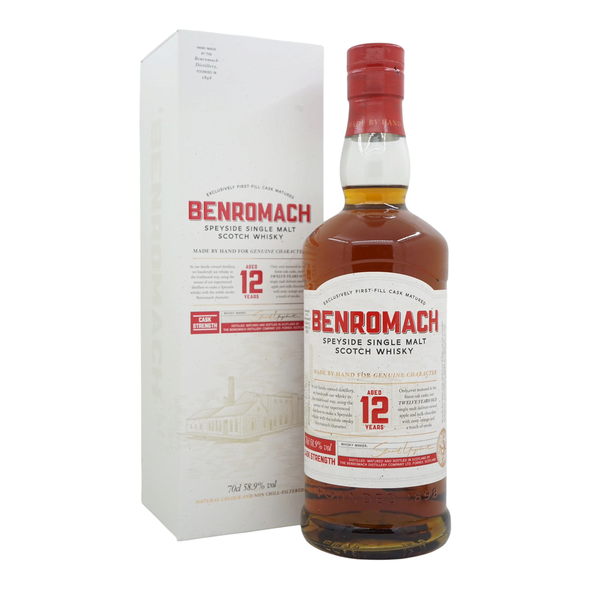 Benromach 12 Year Old Cask Strength 58.9%