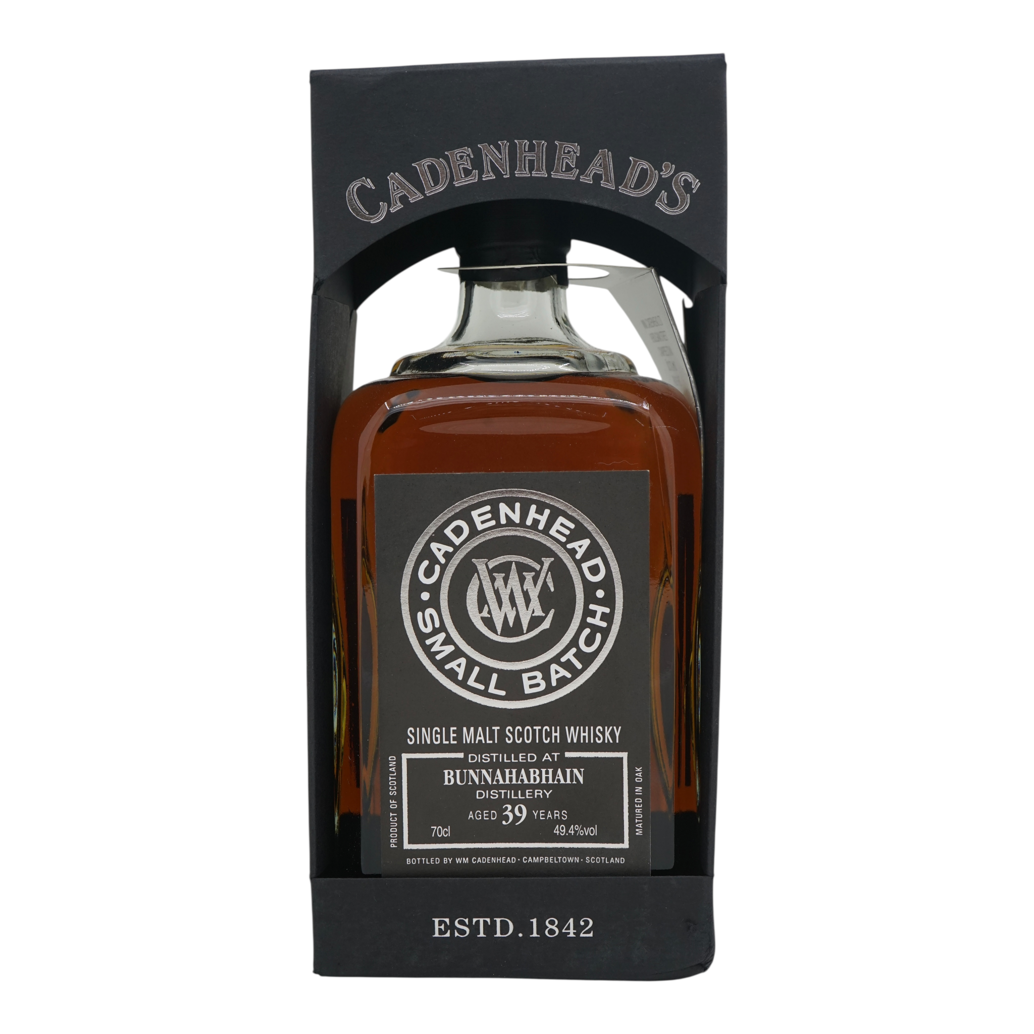 Bunnahabhain 1976/2016 39 Year Old Small Batch Cadenhead's 49.4%