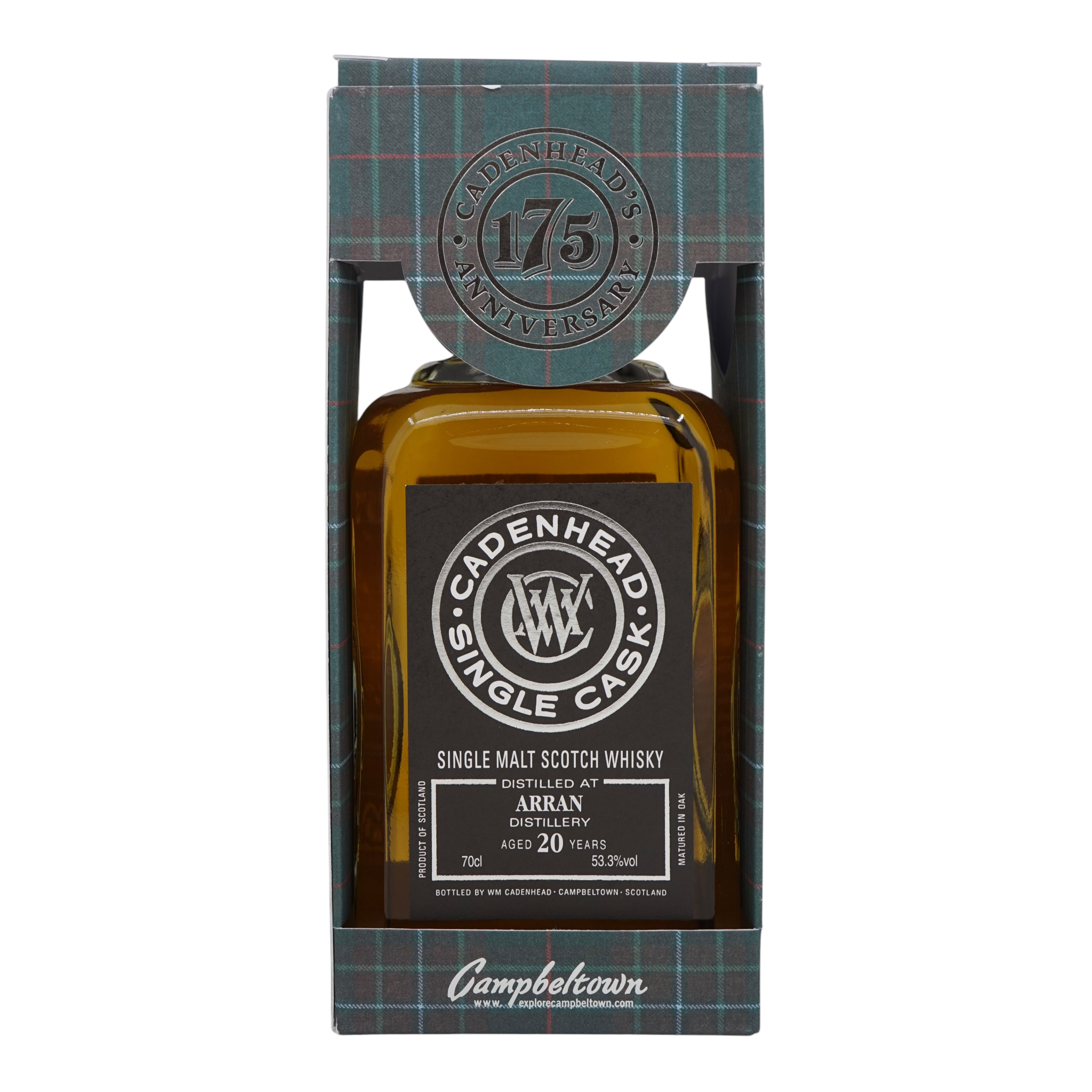 Arran 1996/2017 20 Year Old Single Cask Cadenhead's 53.3%