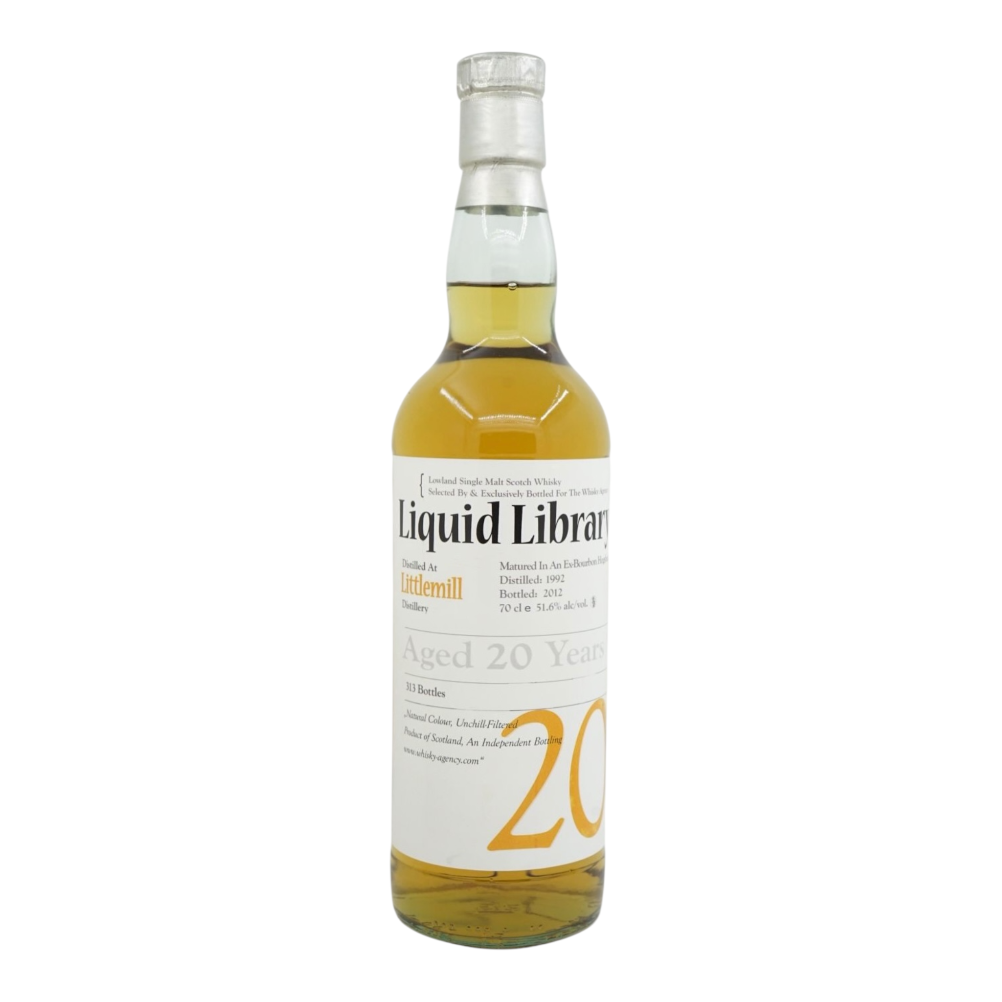 Littlemill 1992/2012 20 Year Old Liquid Library The Whisky Agency
