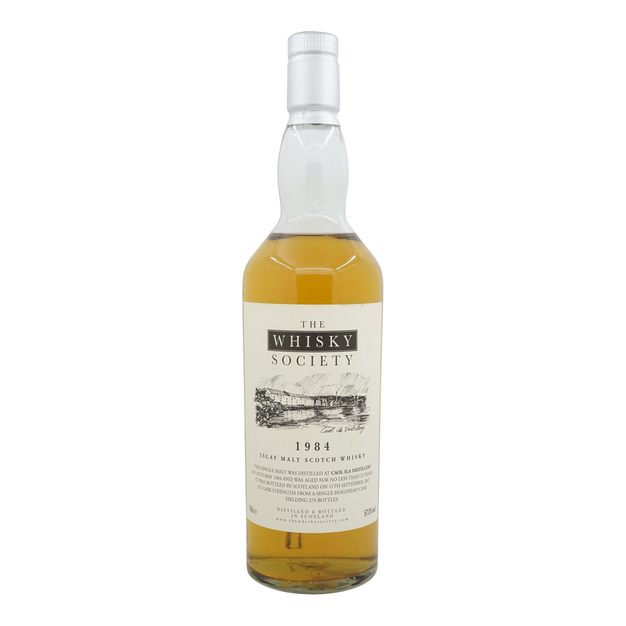 Caol Ila 1984/2007 23 Year Old The Whisky Society Speciality Drinks Ltd