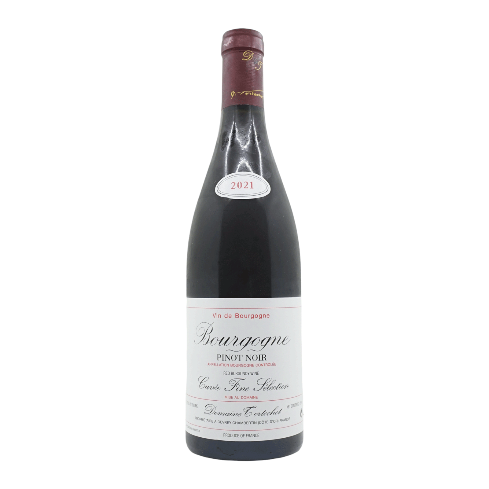 Domaine Tortochot Cuvée Fine Sélection Bourgogne Pinot Noir 2021