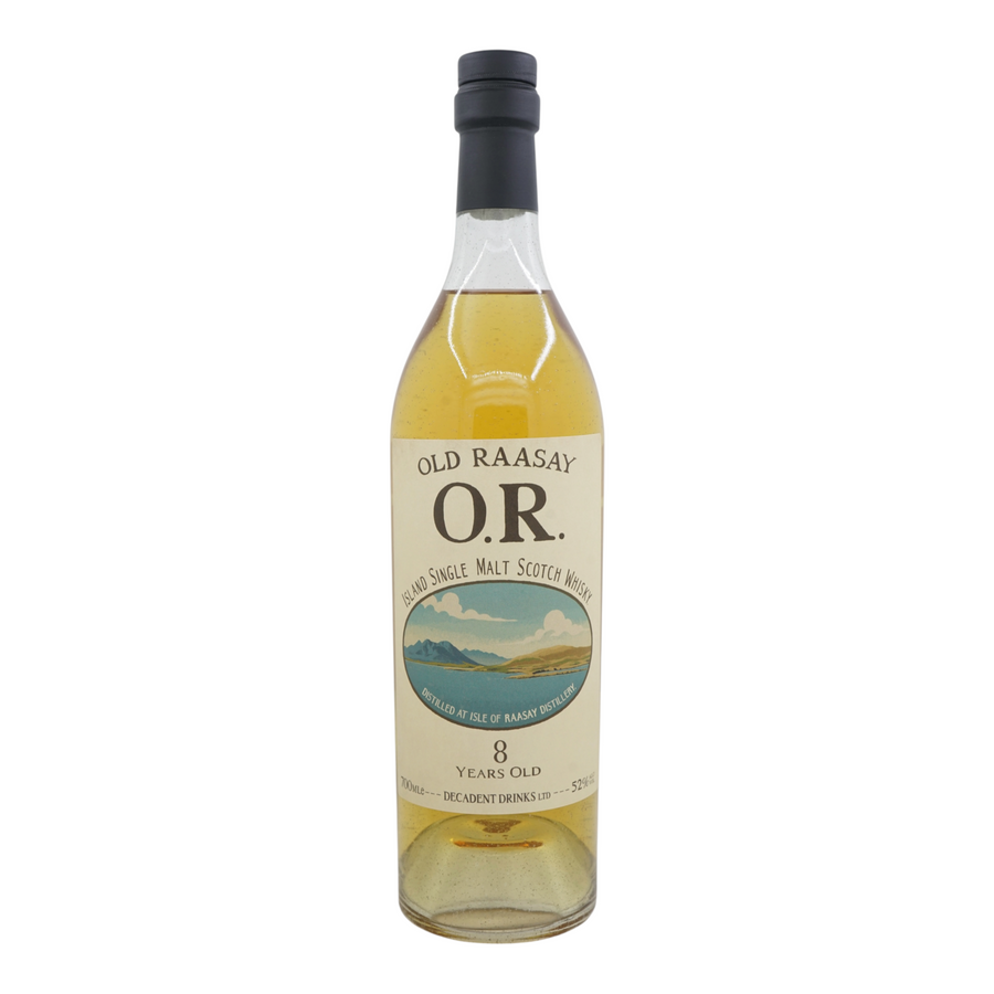 Old Raasay 2018 8 Year Old Island Single Malt Scotch Whisky - Old Raasay Decadent Drinks 52%