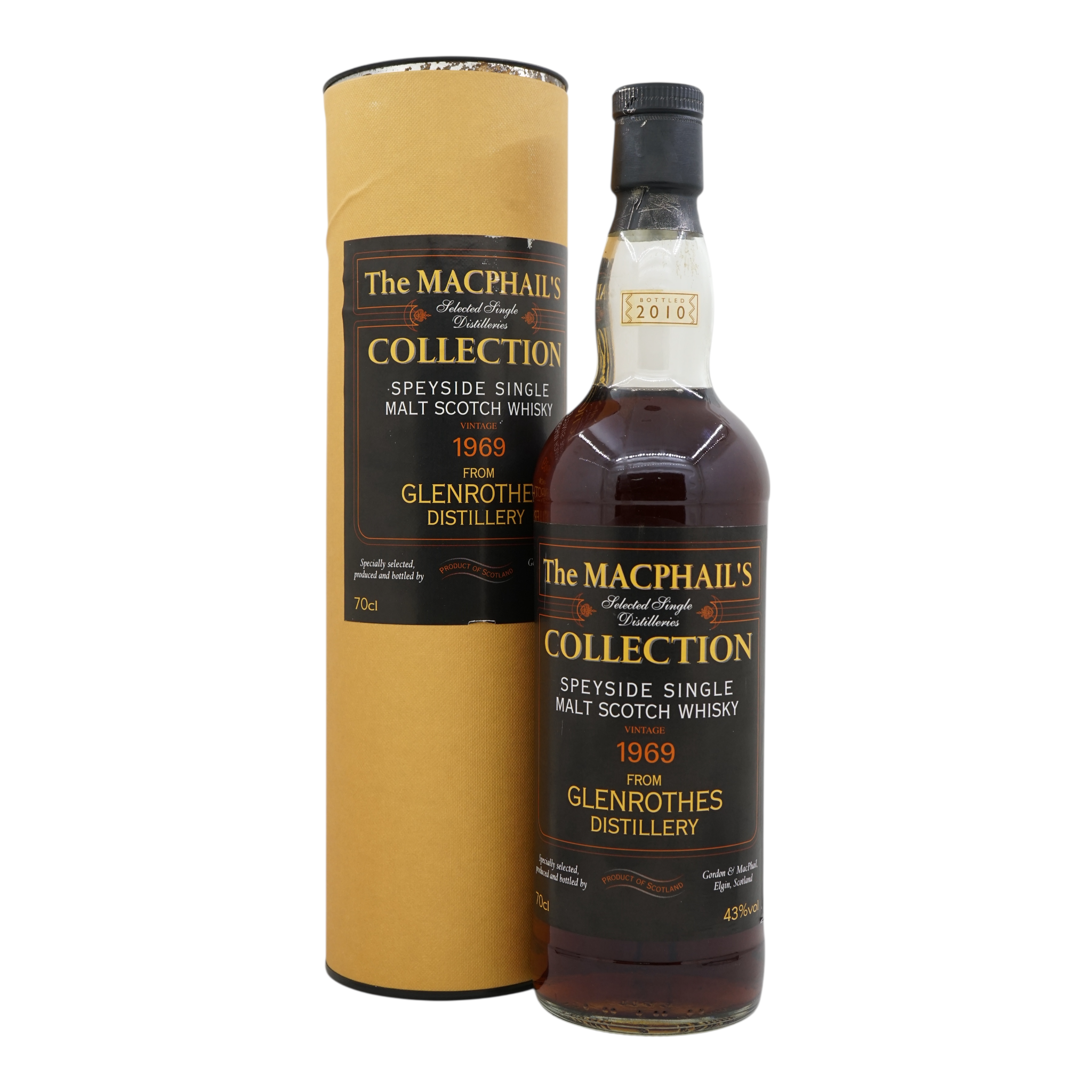 Glenrothes 1969/2010 The MacPhail's Collection Gordon and MacPhail 43%