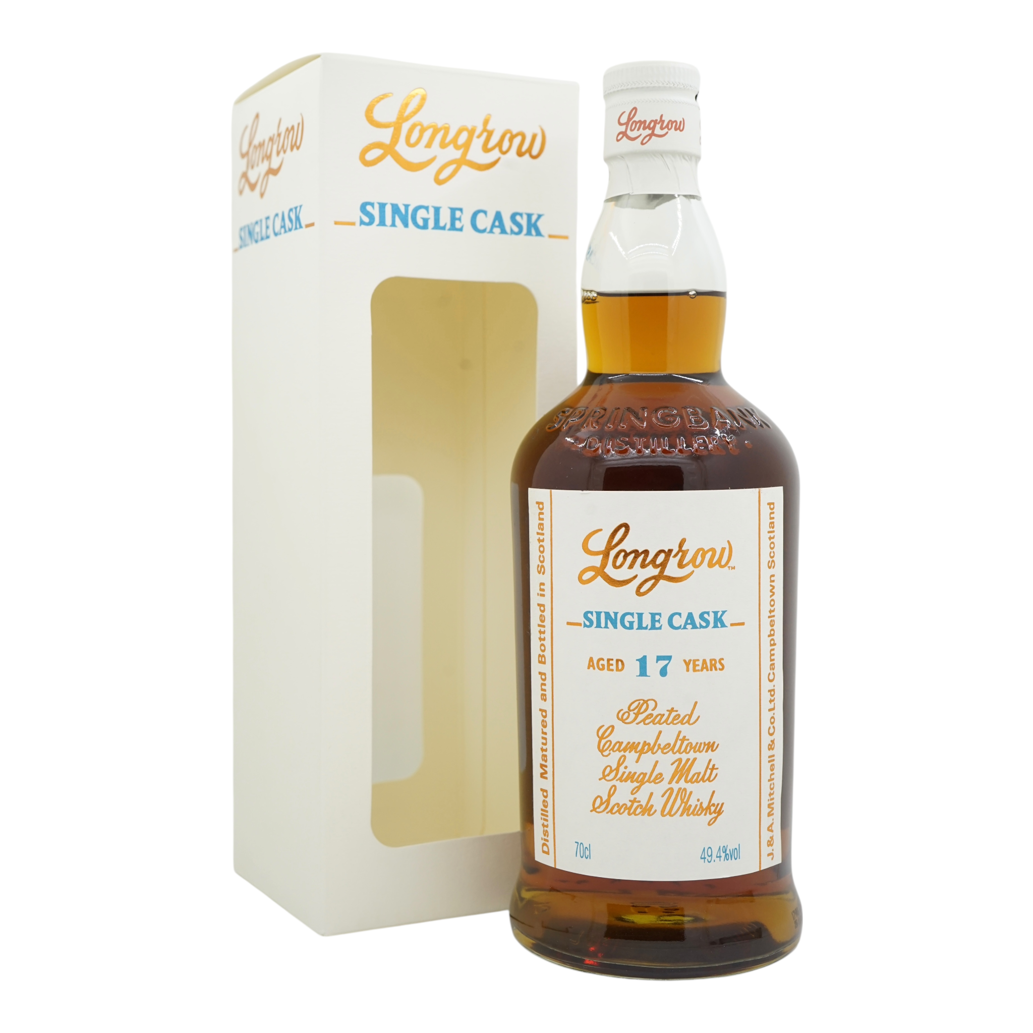 Longrow 2002/2019 17 Year Old Single Cask Bottled for Fourcroy, The Netherlands 49.4%