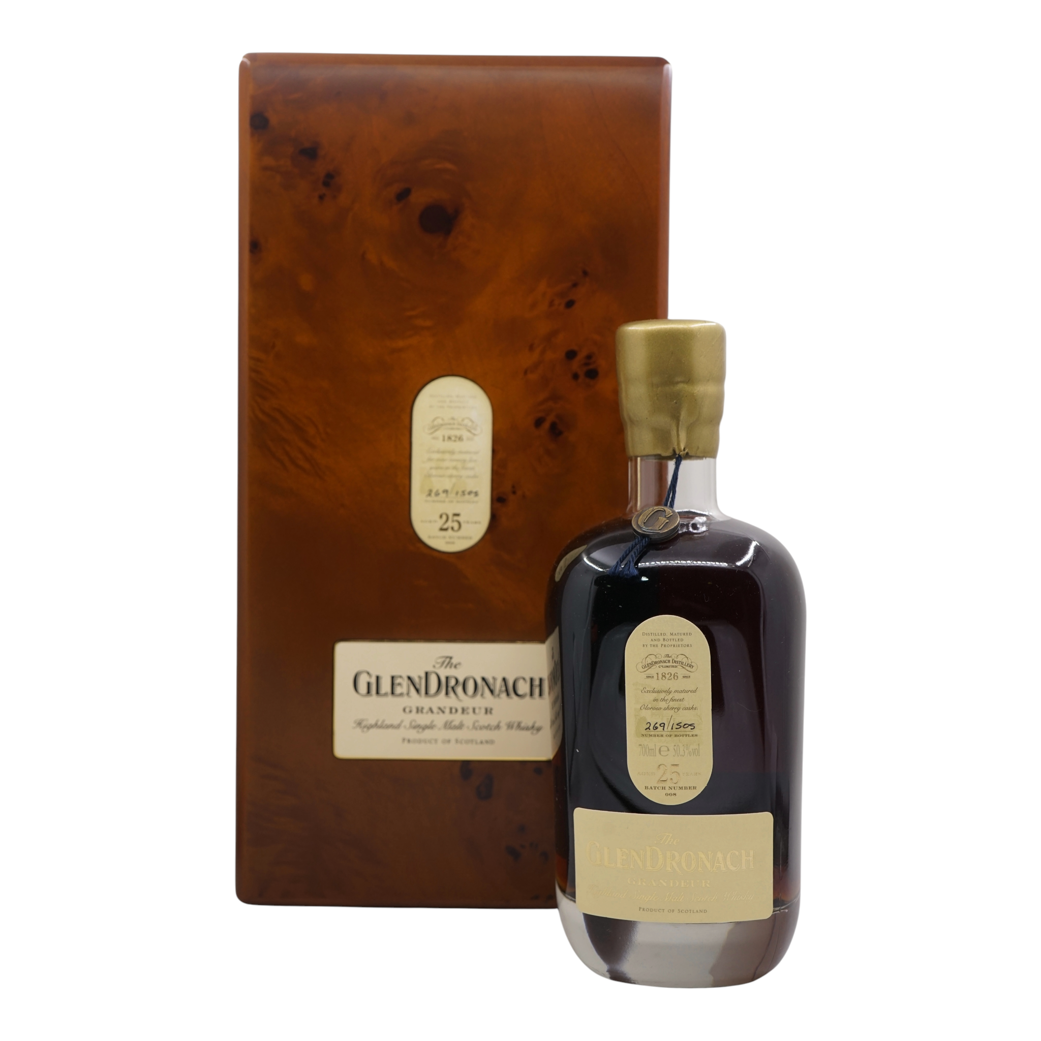 Glendronach 25 Year Old Grandeur Batch 8