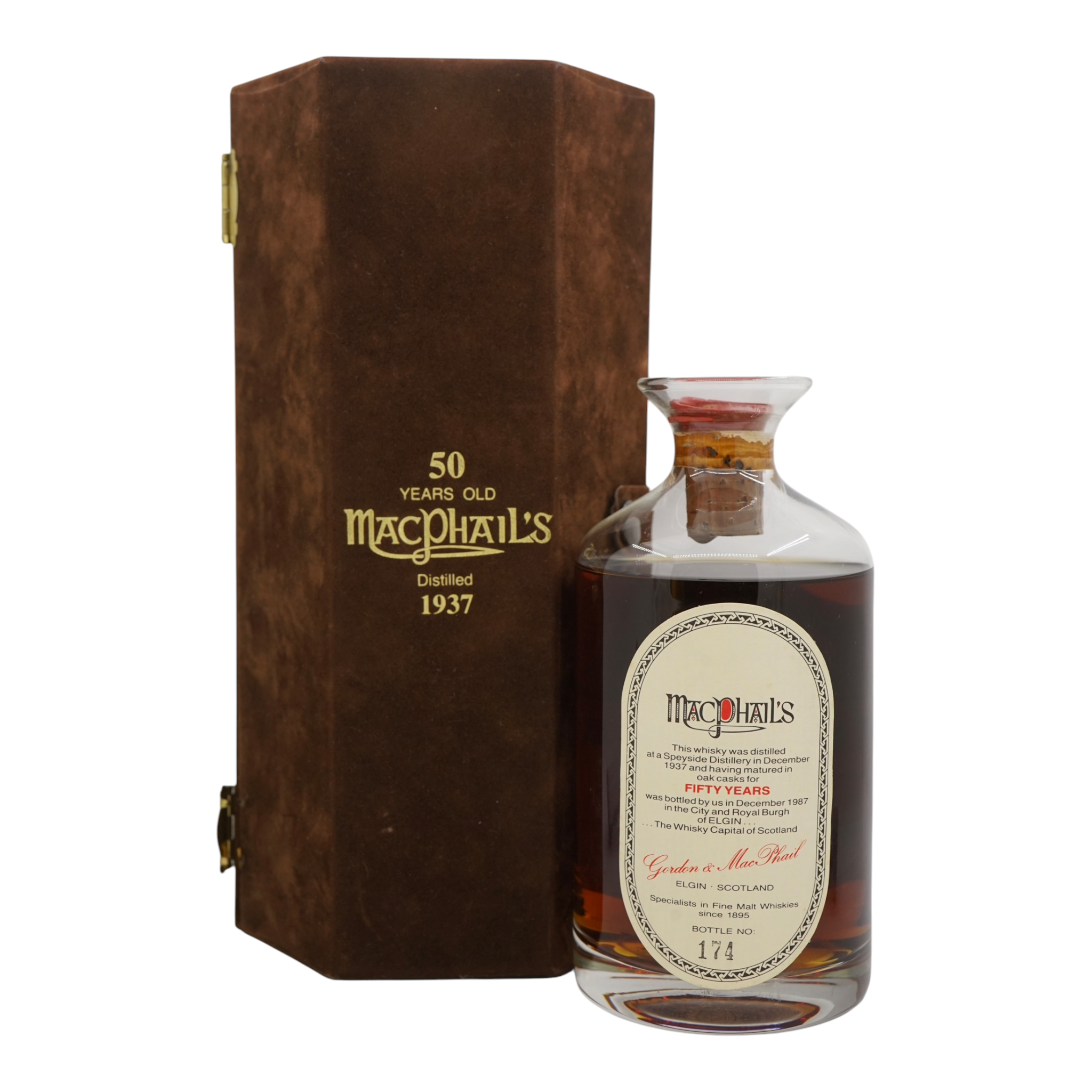 MacPhail's 1937/1987 50 Year Old Celtic Series - The Book of Kells Gordon & MacPhail