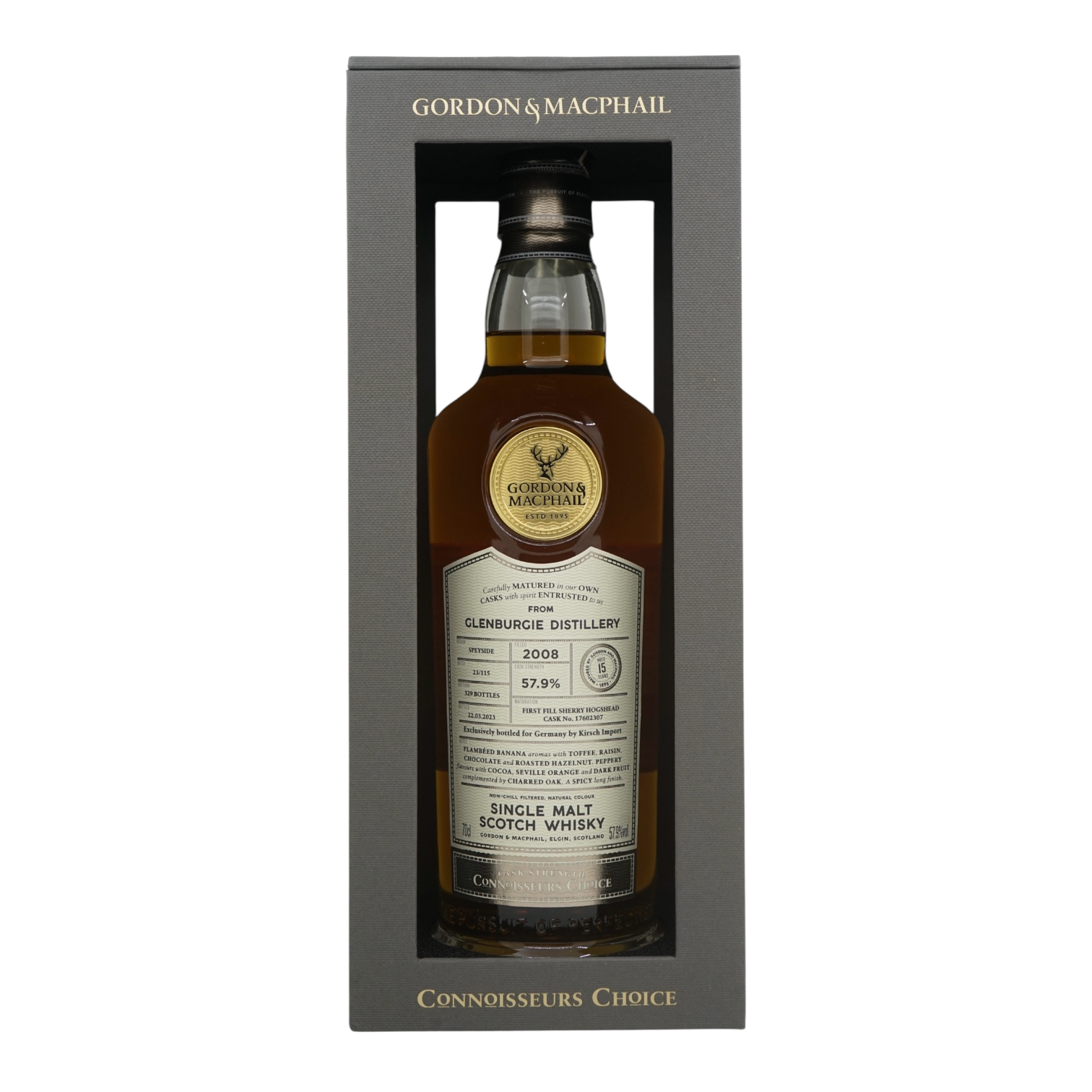 Glenburgie 2008/2023 15 Year Old Cask Strength Gordon&MacPhail #17602307