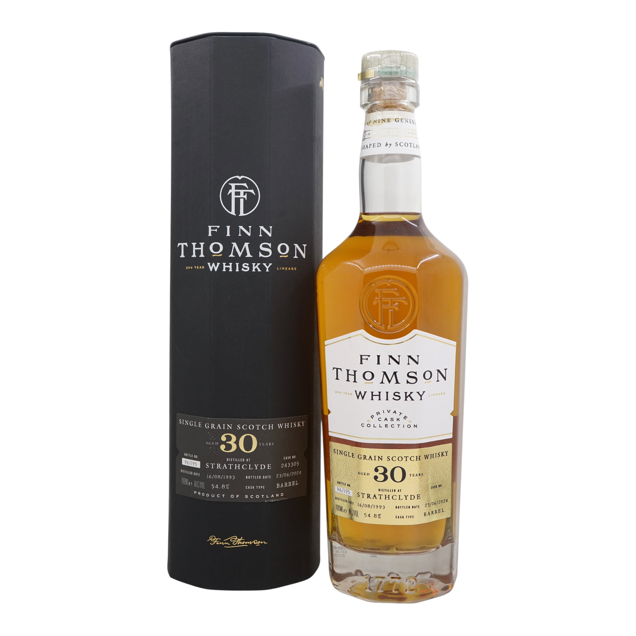 Strathclyde 1993/2024 30 Year Old Private Cask Collection Finn Thomson #243305