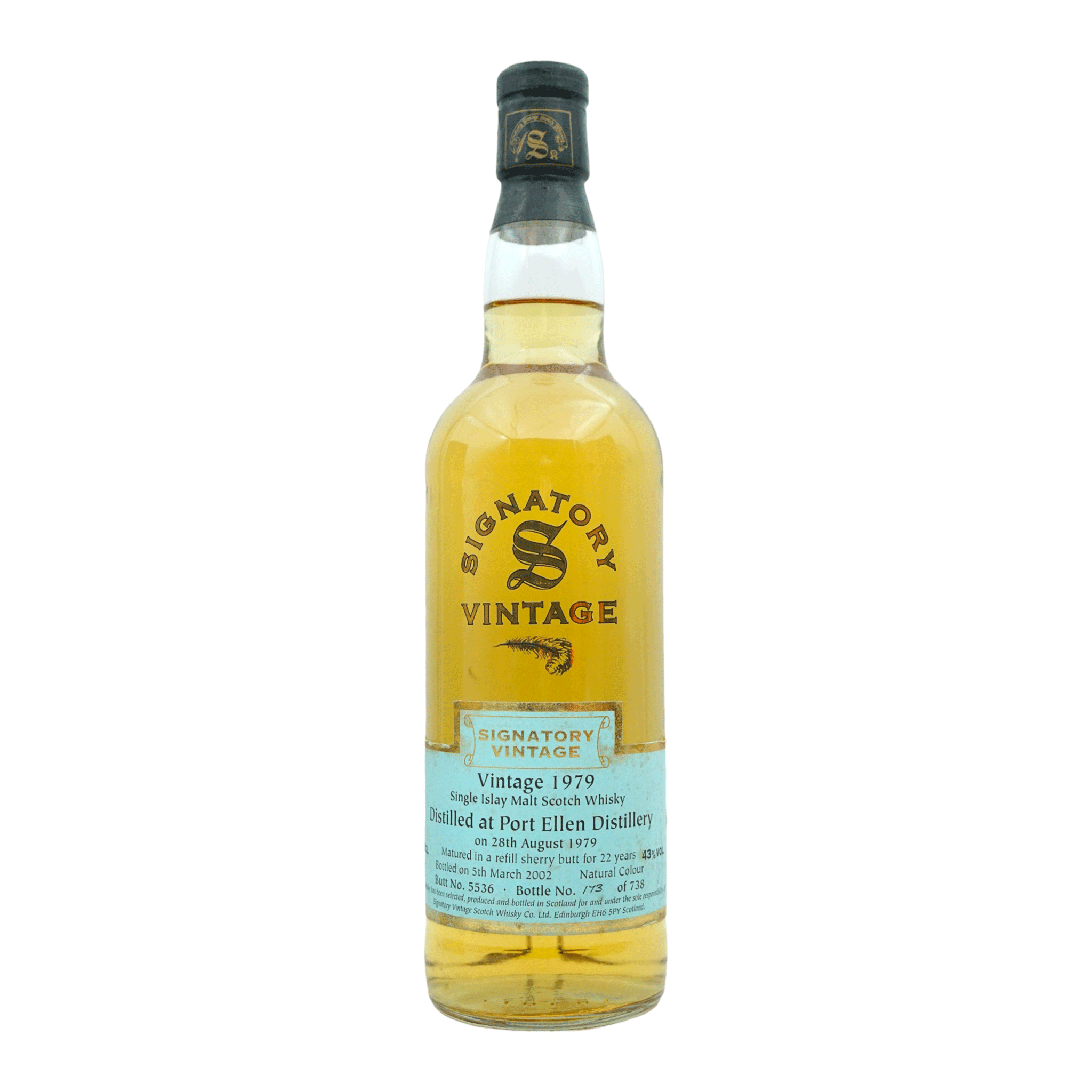 Port Ellen 1979/2002 22 Years Old Sigantory Vintage #5536