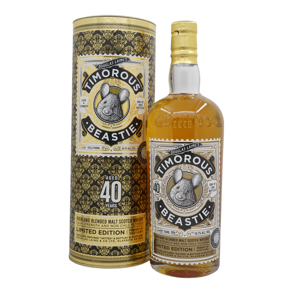 Timorous Beastie 40 Year Old Limited Edition Douglas Laing