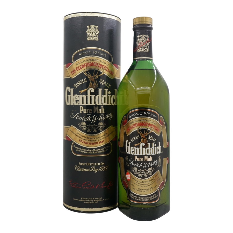 Glenfiddich Pure Malt Special Old Reserve 1L (Late 1980s to Early 1990s)