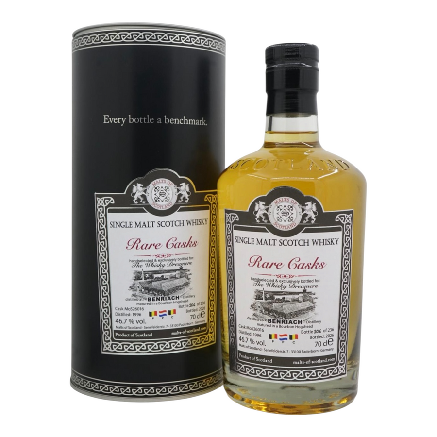 BenRiach 1996/2026 Bottled for
Whisky Dreamers FPC Malts of Scotland #Mos26016