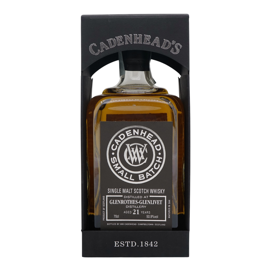 Glenrothes 1996/2018 21 Year Old Single Cask Cadenhead's 50.9%
