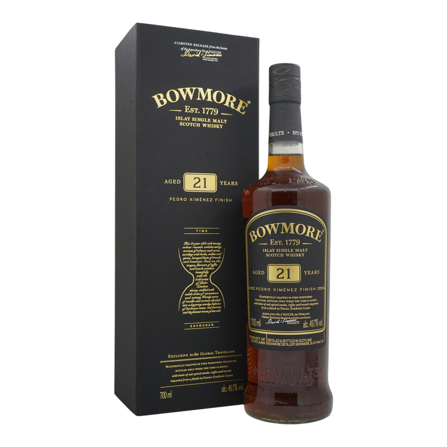 Bowmore 21 Year Old Pedro Ximénez Finish 49.7%